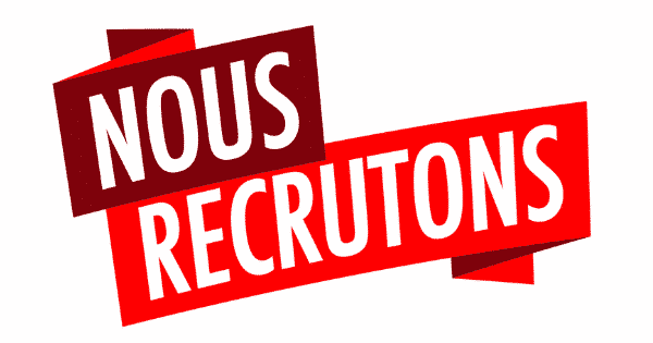 NOUS RECRUTONS