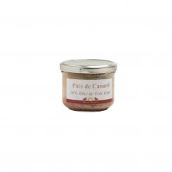 Pâté de canard (avec 20% de bloc de foie gras)